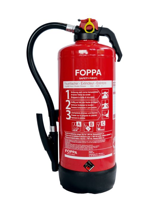 Estintore a polvere FOPPA P9A