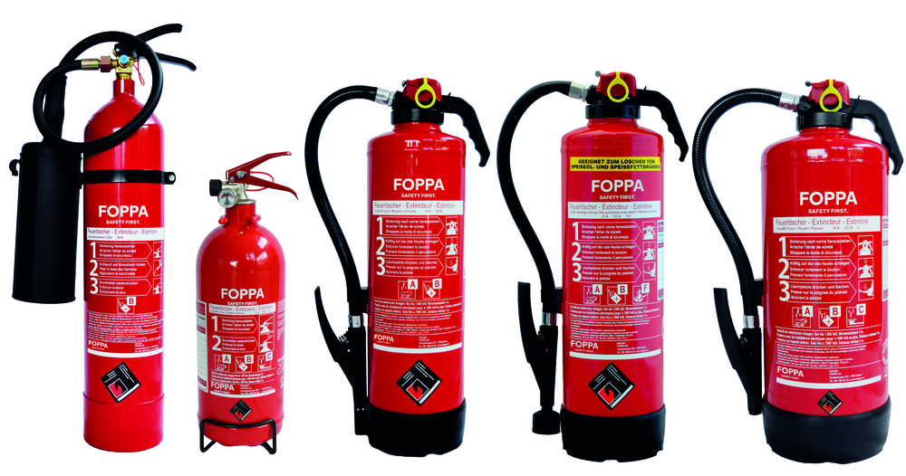 Estintore a polvere FOPPA P6B