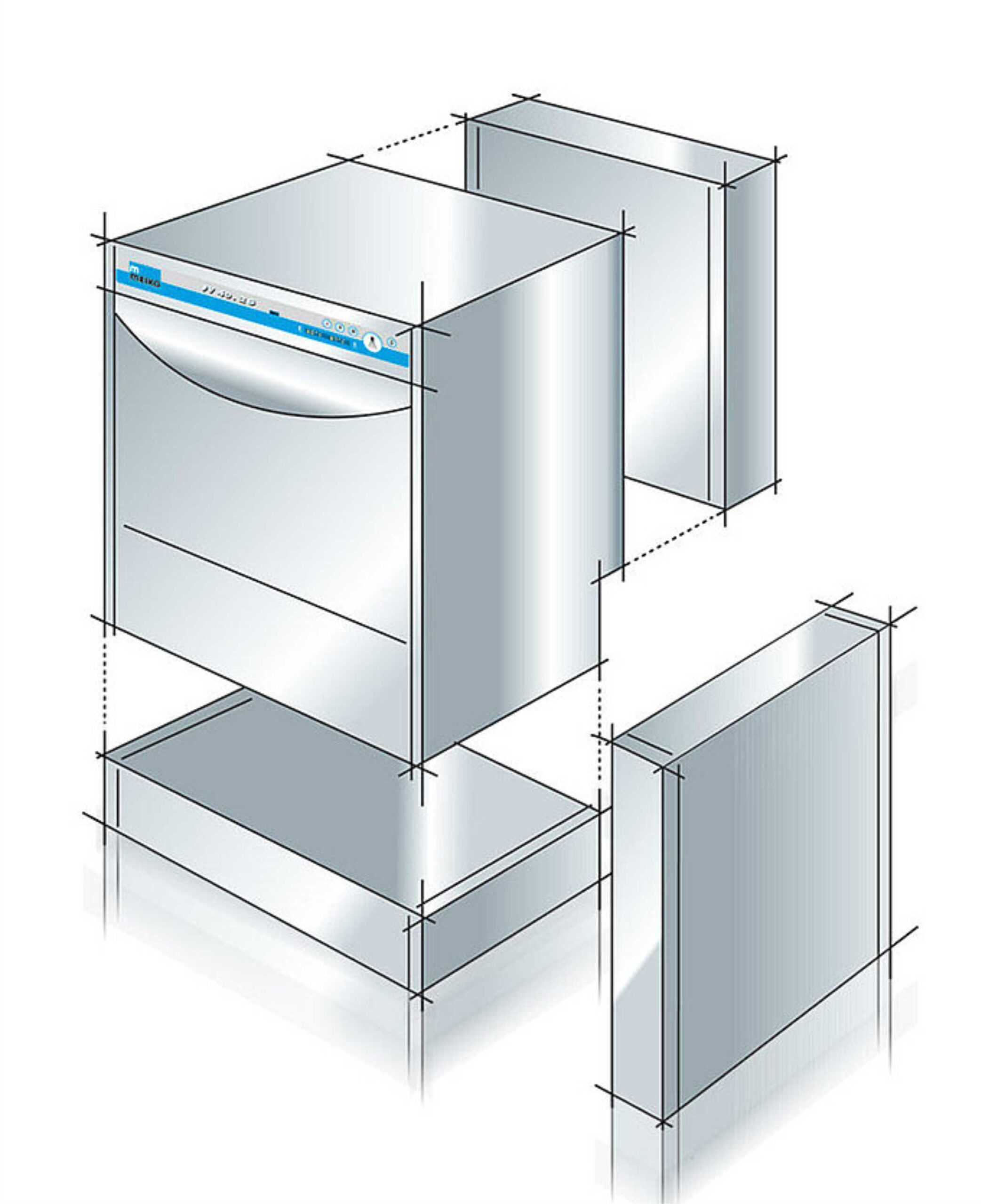 Impianto ad osmosi inversa per MEIKO TopClean M - Modulo GIO