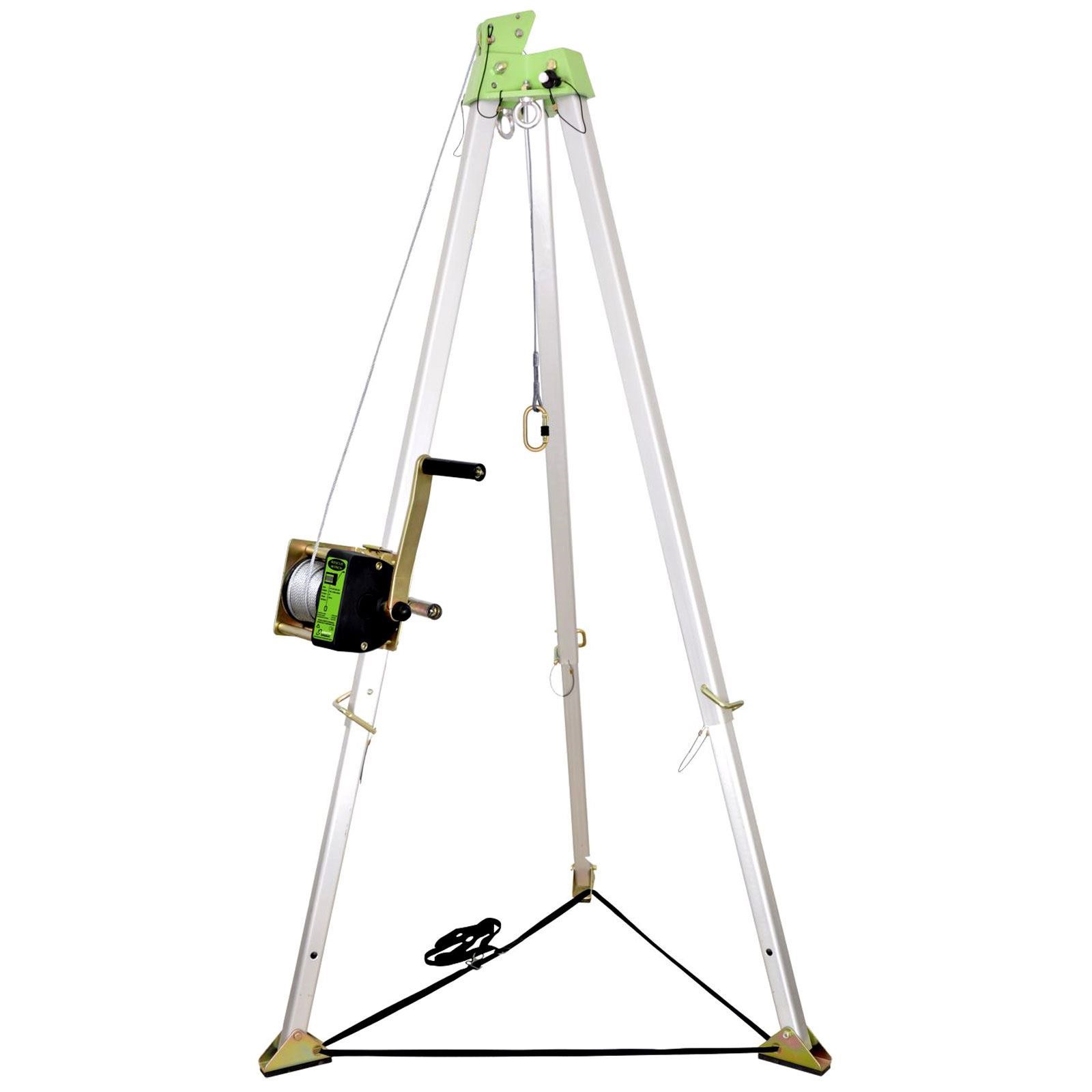 Argano da lavoro e di soccorso con cavo in acciaio per KRATOS - 30 m