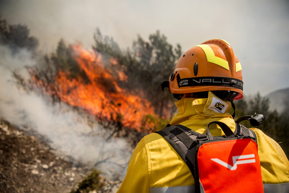 Occhiali protettivi VFT1 per casco antincendio VALLFIREST