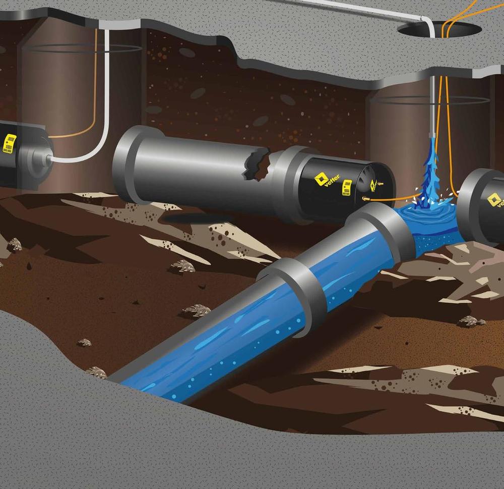 Cuscino di tenuta per tubi RDK FS - Vetter