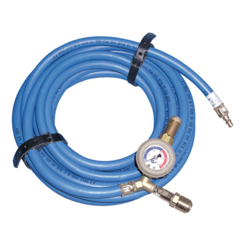 Tubo di riempimento e sicurezza 1,5 bar / blu / 10 m - Vetter