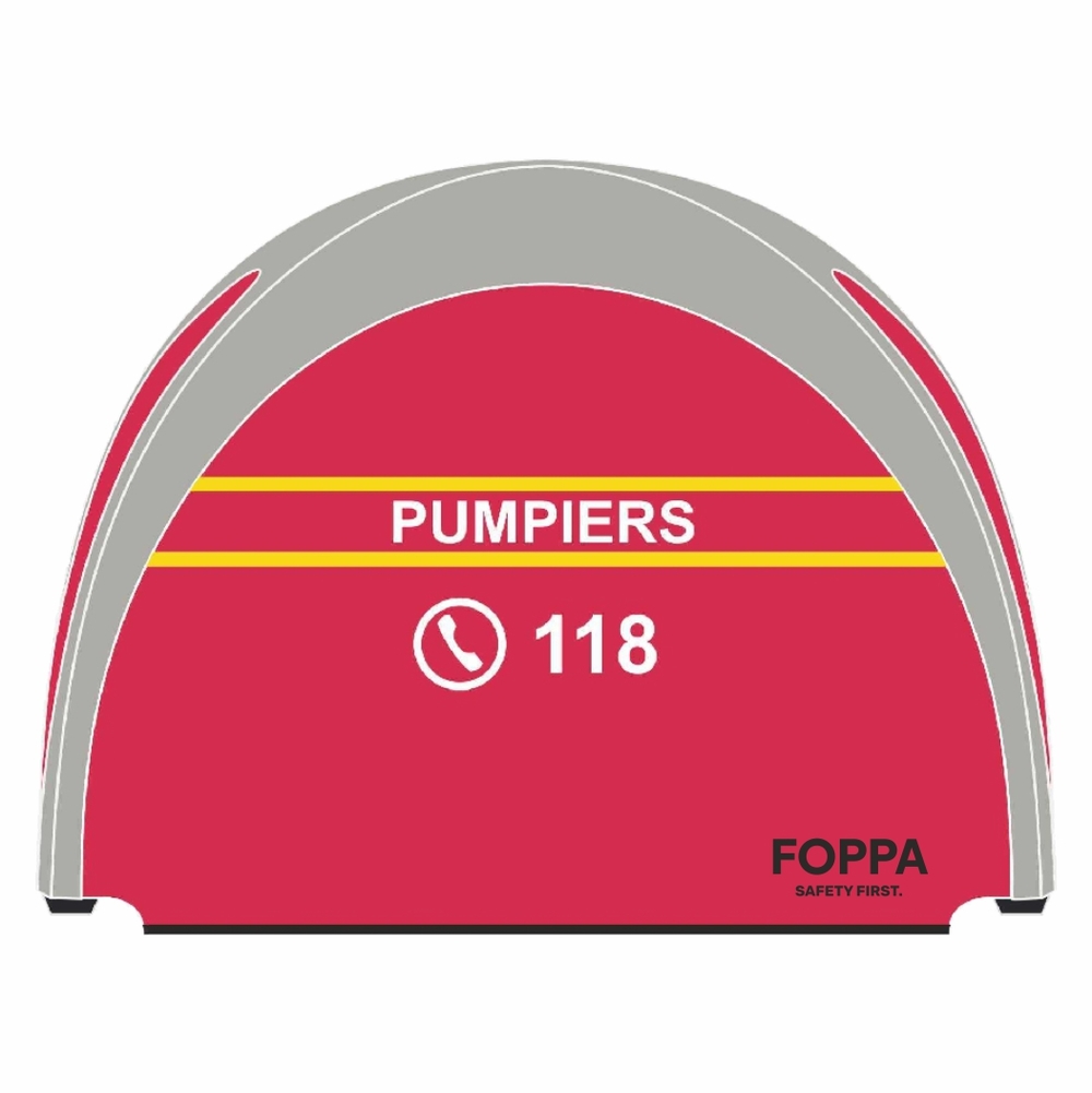 Tenda di emergenza GYBE® Humanity Tent Pompiere