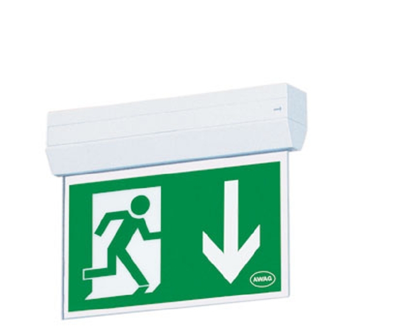 Luce a disco, scocca in ABS, per montaggio a parete e soffitto - AWKX-U-003-AT