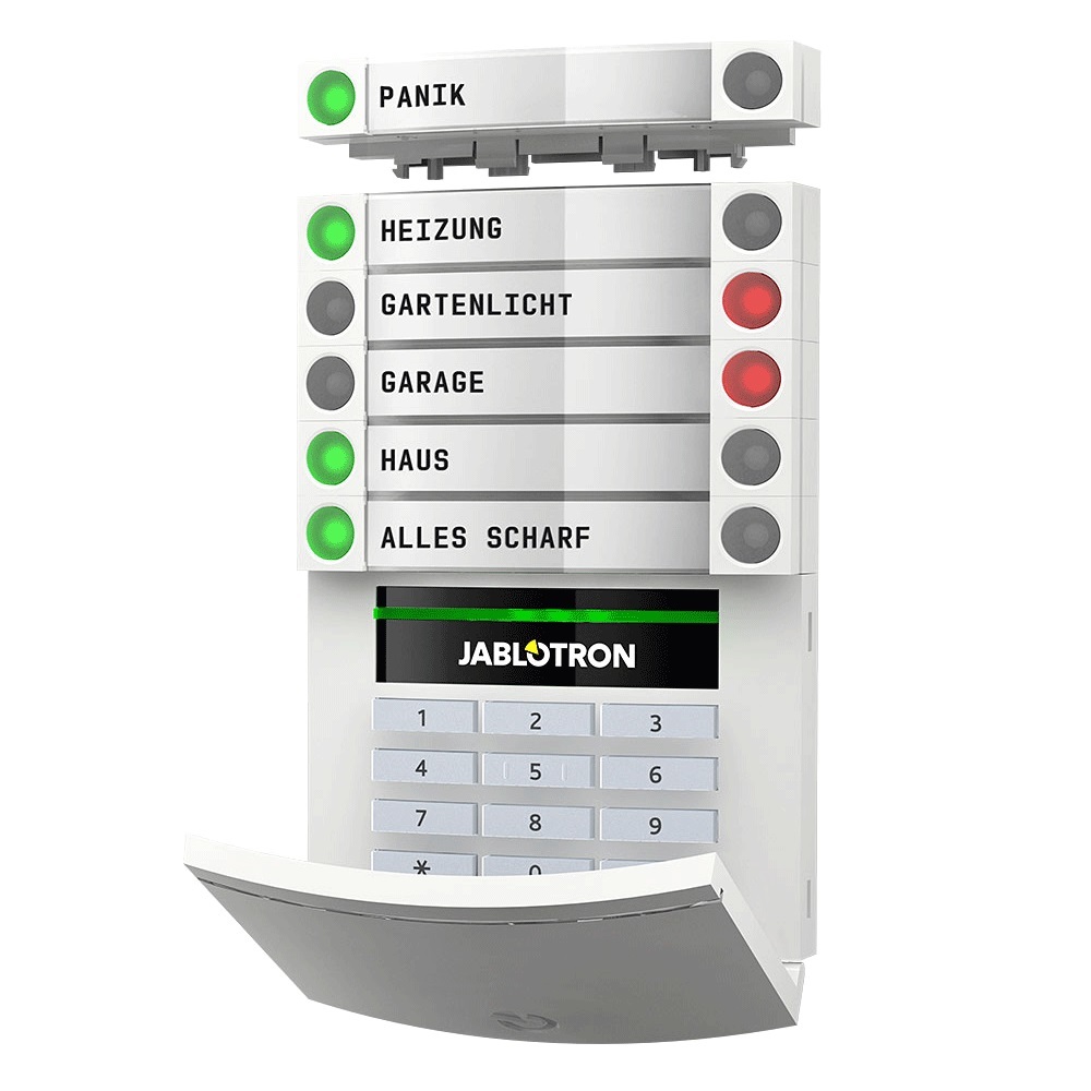 Pannello di controllo BUS con RFID e display LCD