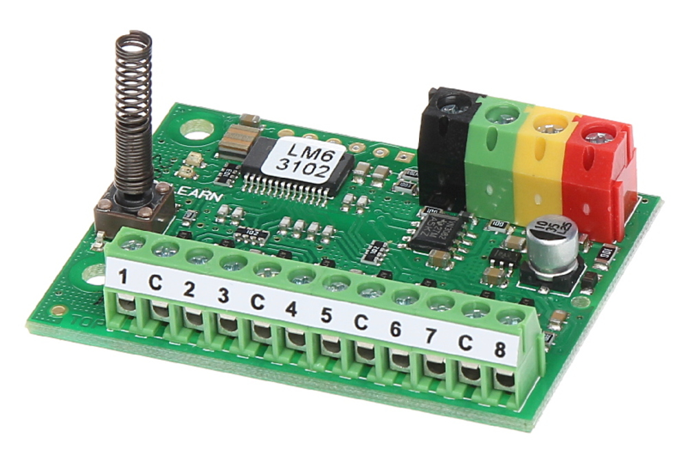 Modulo di raccolta BUS per collegamento di contatti magnetici