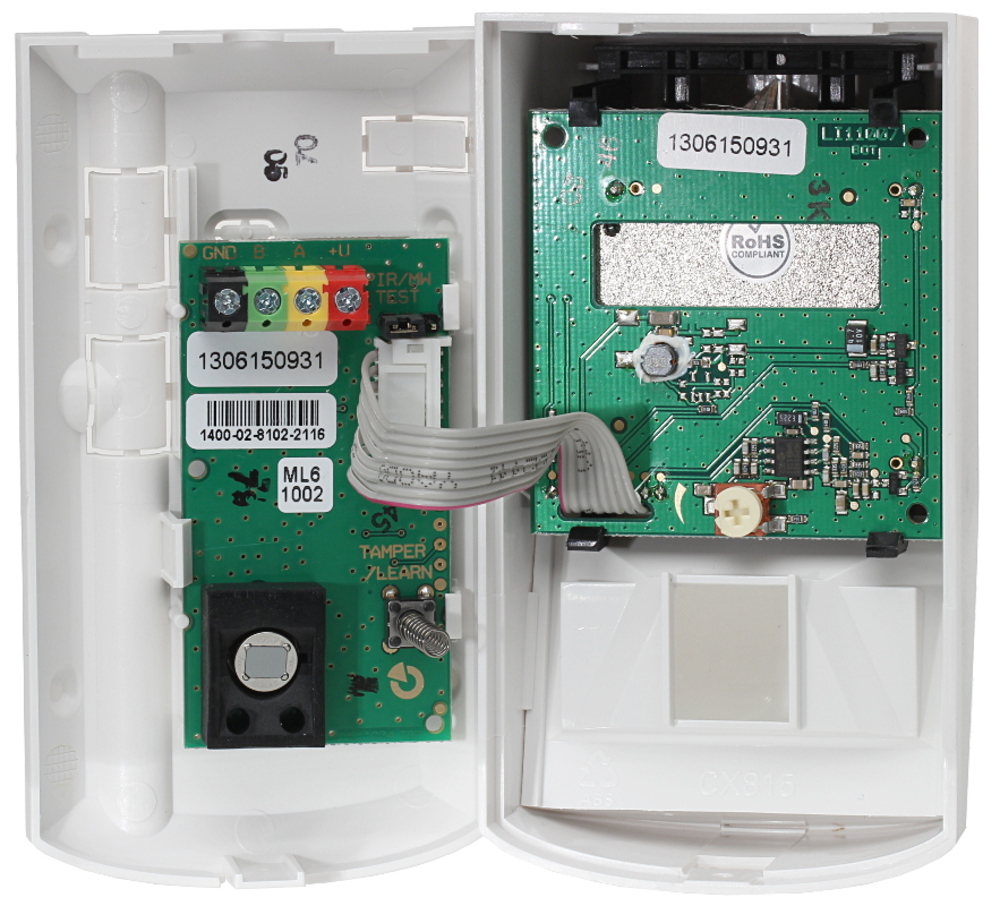 Rilevatore di movimento PIR e a microonde BUS