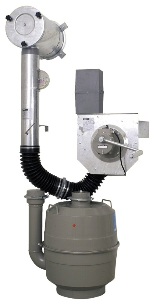 Sistema di ventilazione per rifugi VA75/25 Pers.