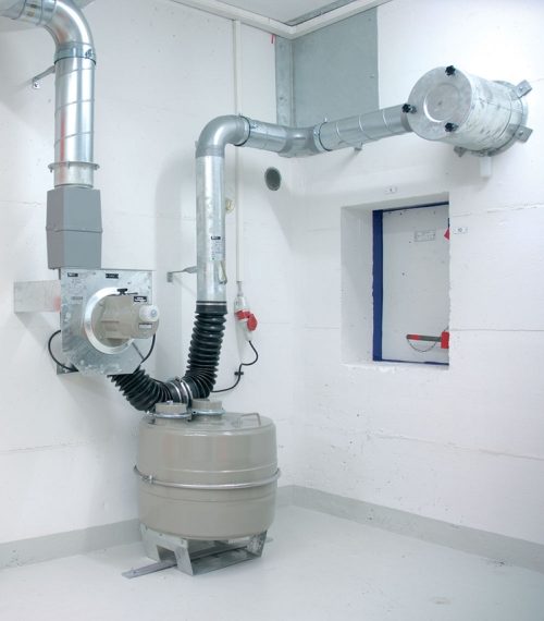 Sistema di ventilazione per rifugi VA150/50 Pers.