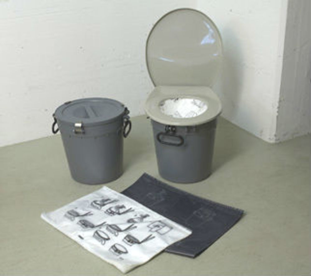 Toilette a secco TC-8 per massimo 10 posti rifugio