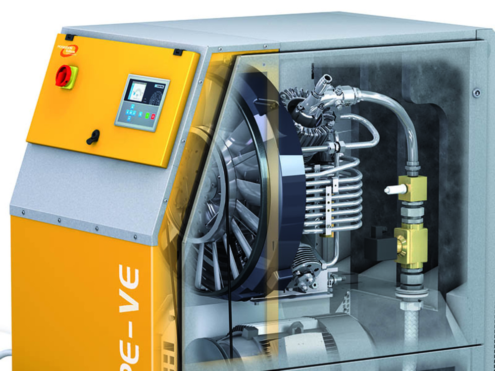 Compressore per aria respirabile BAUER Poseidon Edition con filtro SECURUS - PE550-VSE (550 l/min)