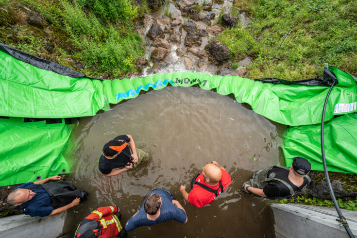 Kurs Wassersperre Lenoir