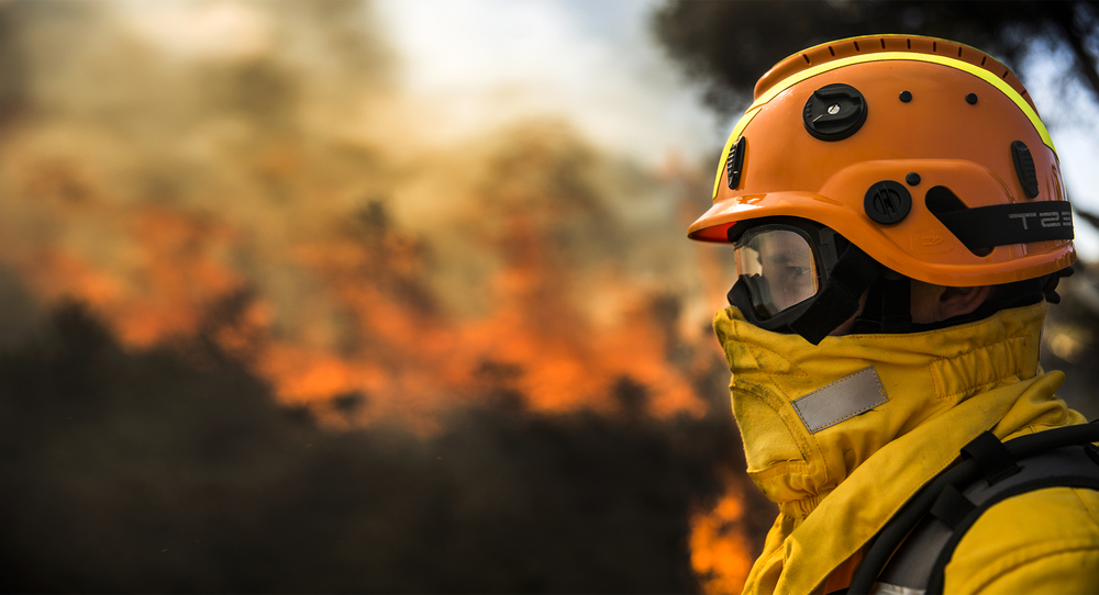 Occhiali protettivi VFT1 per casco antincendio VALLFIREST