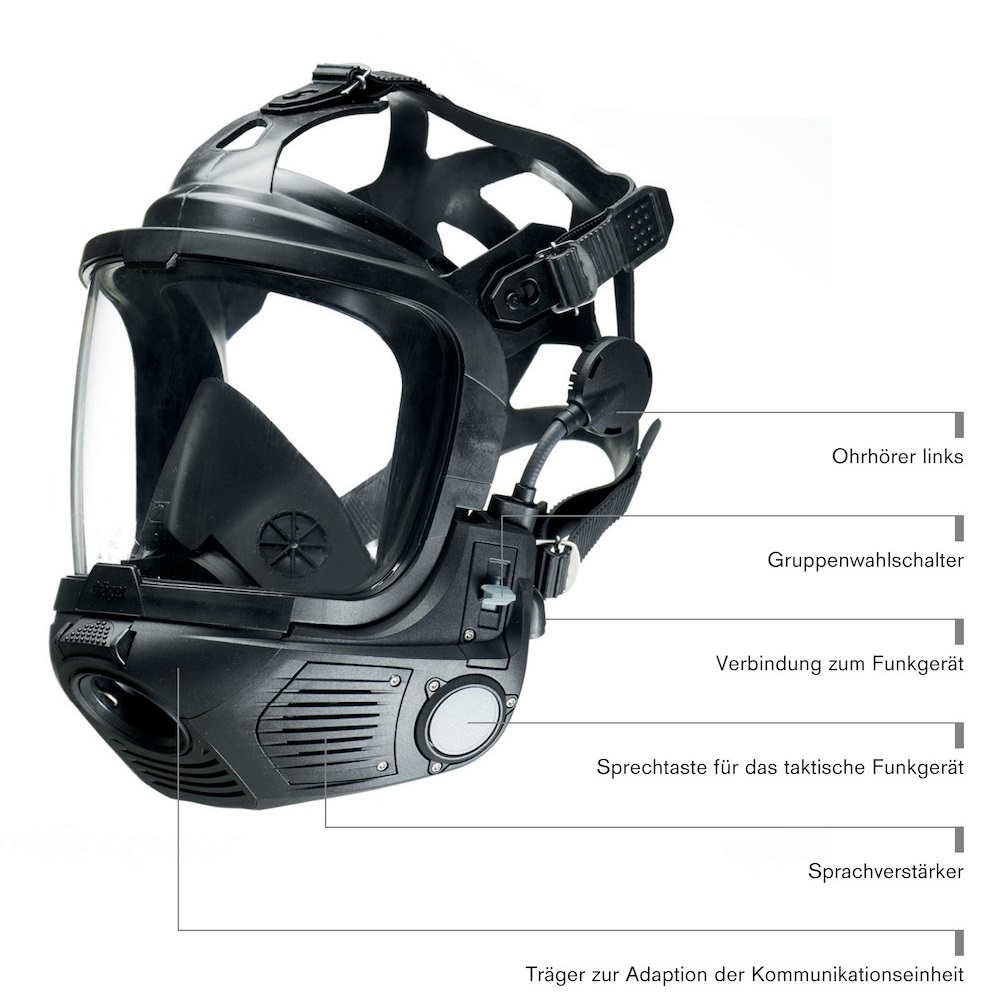 Maschera di protezione FPS-COM 7000 (varie versioni)