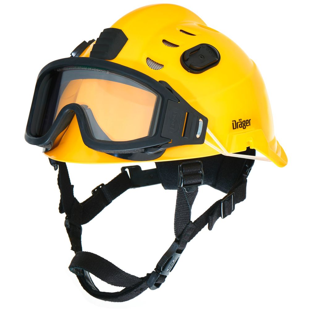 Casco di intervento Dräger HPS 3500 Basic Set con occhiali protettivi - non verniciato