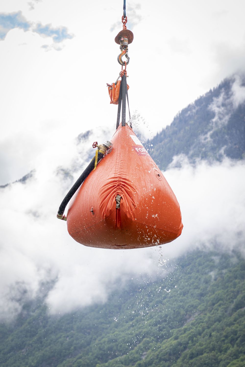 Serbatoio d'acqua volante TETRA Fly-Bag by FOPPA - 600 Litri