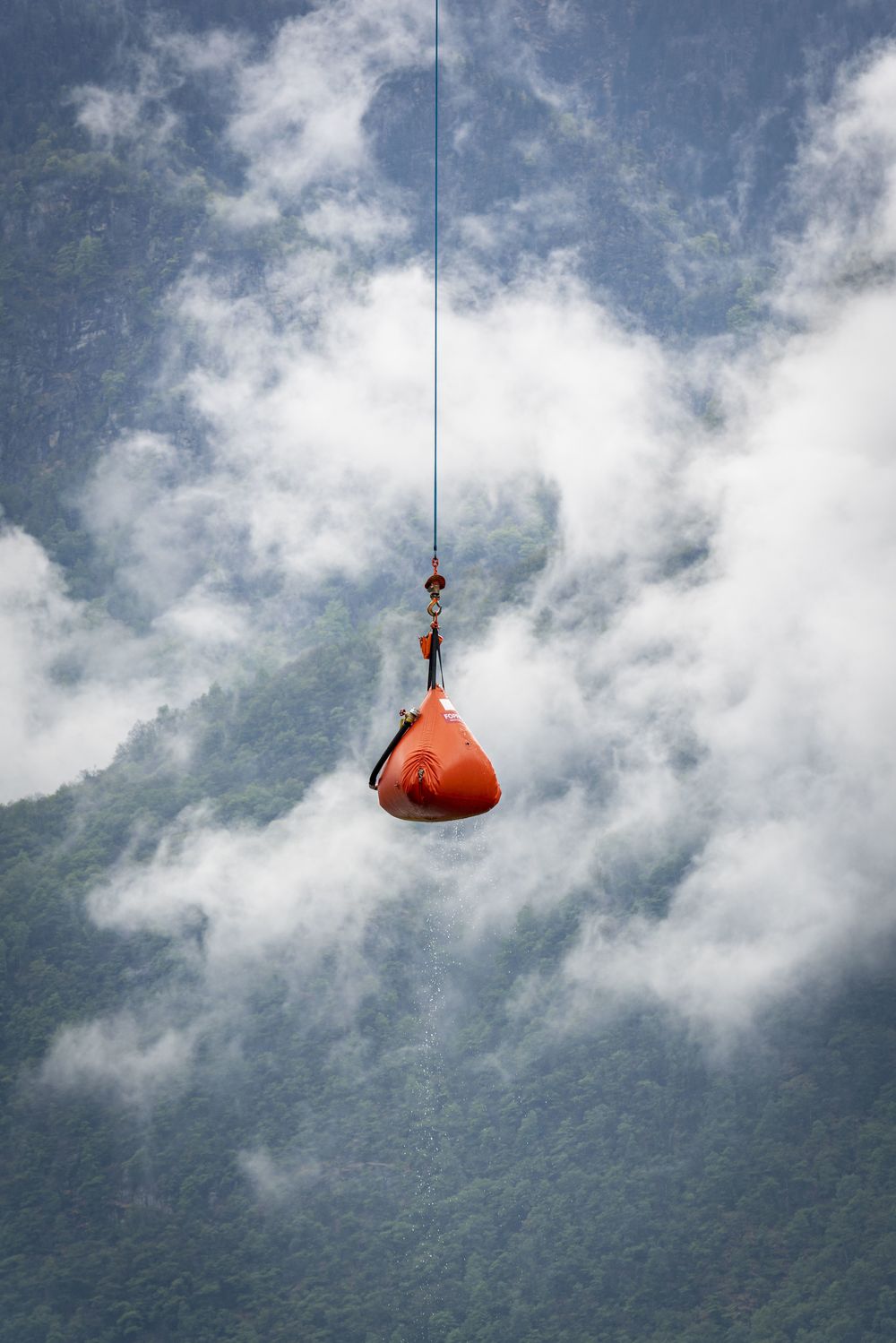 Serbatoio d'acqua volante TETRA Fly-Bag by FOPPA - 600 Litri