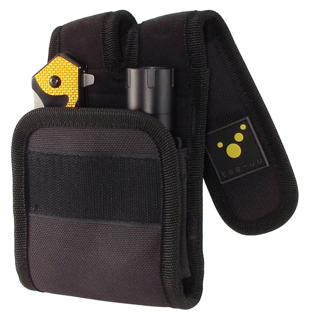 Doppio holster nero "TWIN" - TEE-UU