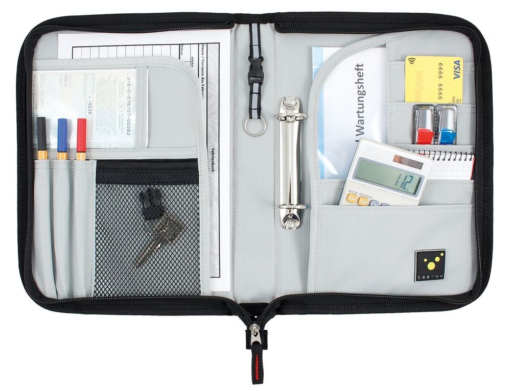 Cartella "TRIP" A5 nera - TEE-UU