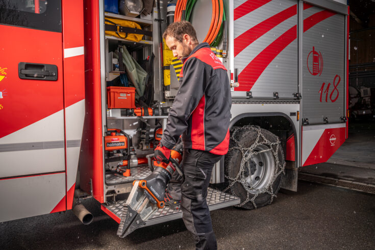 soccorso stradale dei vigili del fuoco di foppa