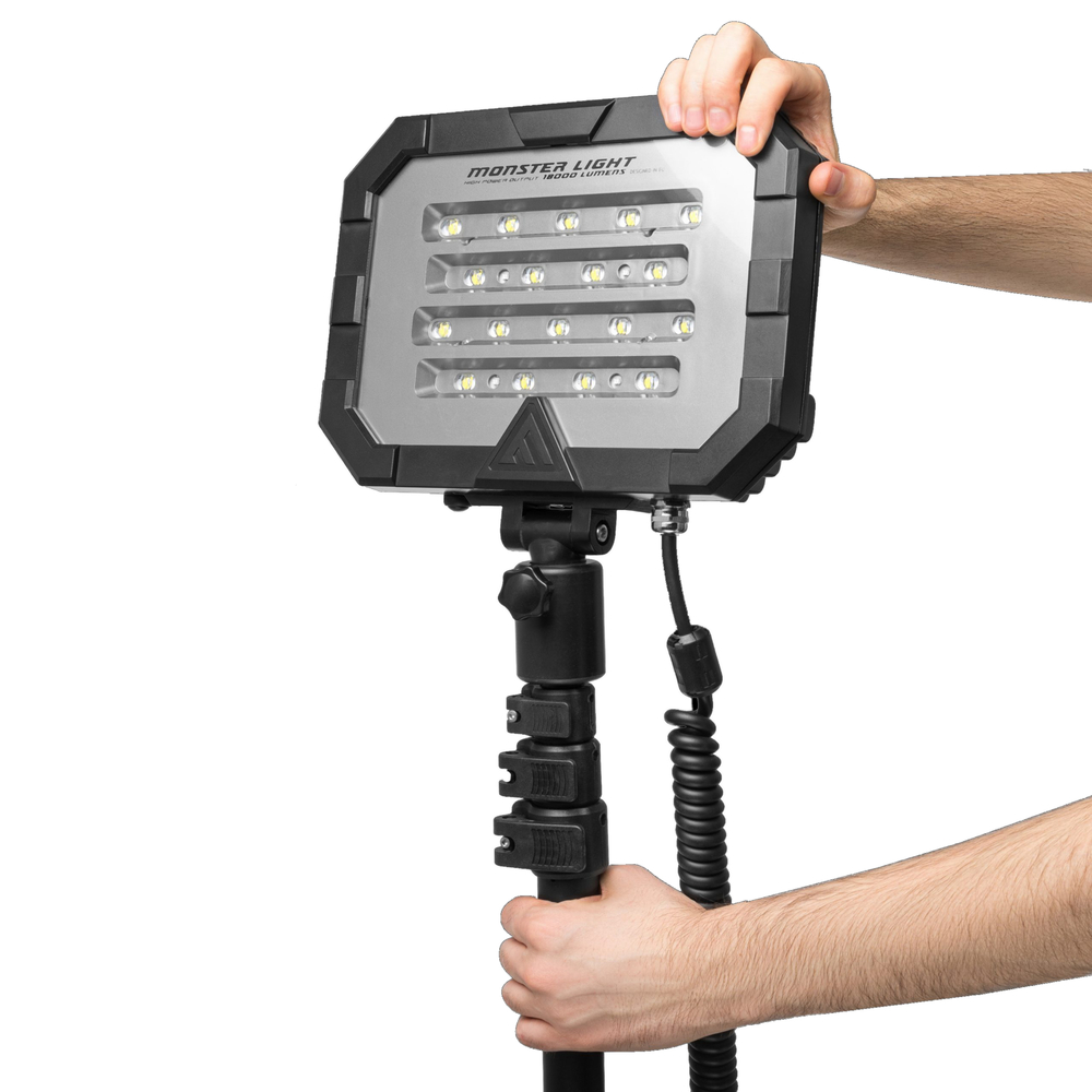 Valigetta con luce potente Monster-Light Mini - 24 Ah