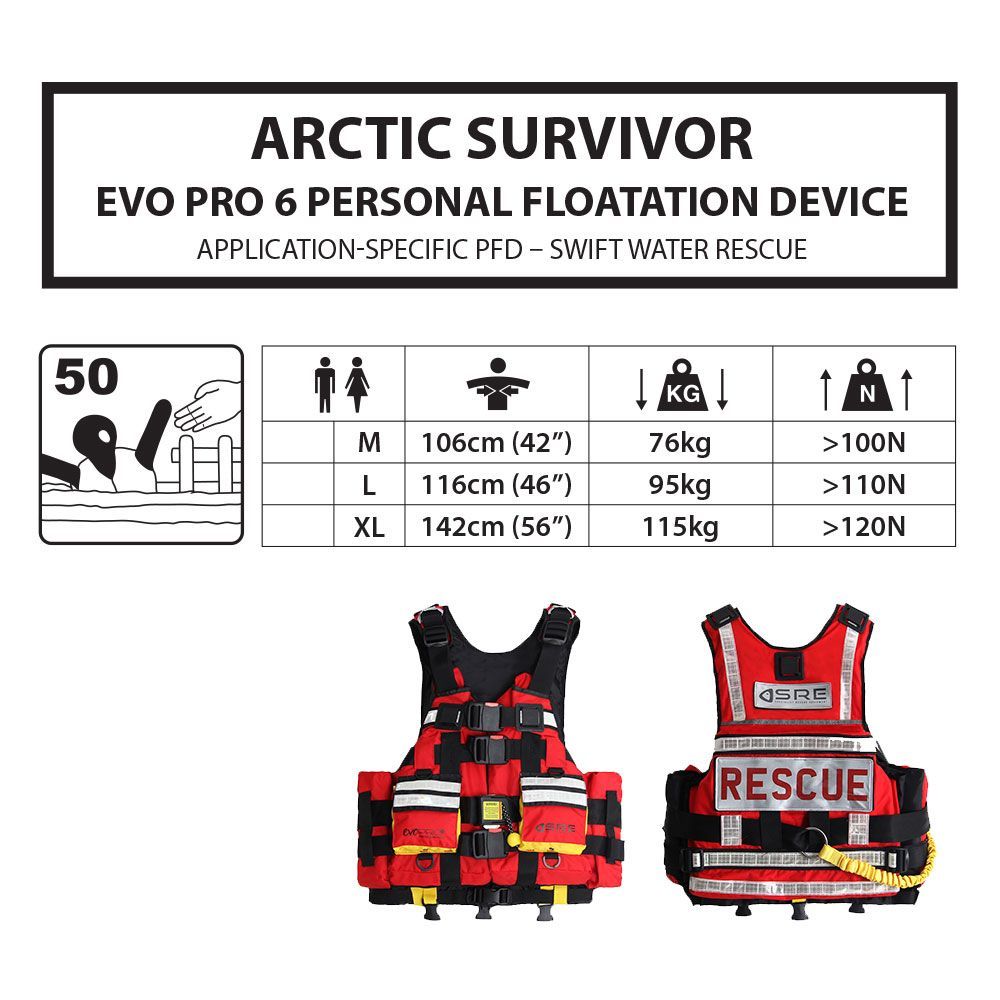 Giubbotto di salvataggio PFD - EVO PRO 6 by Northern Diver