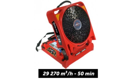 Ventilatore portatile a batteria BATFAN 3 LI+ NEO Easy Pow'Air di LEADER®