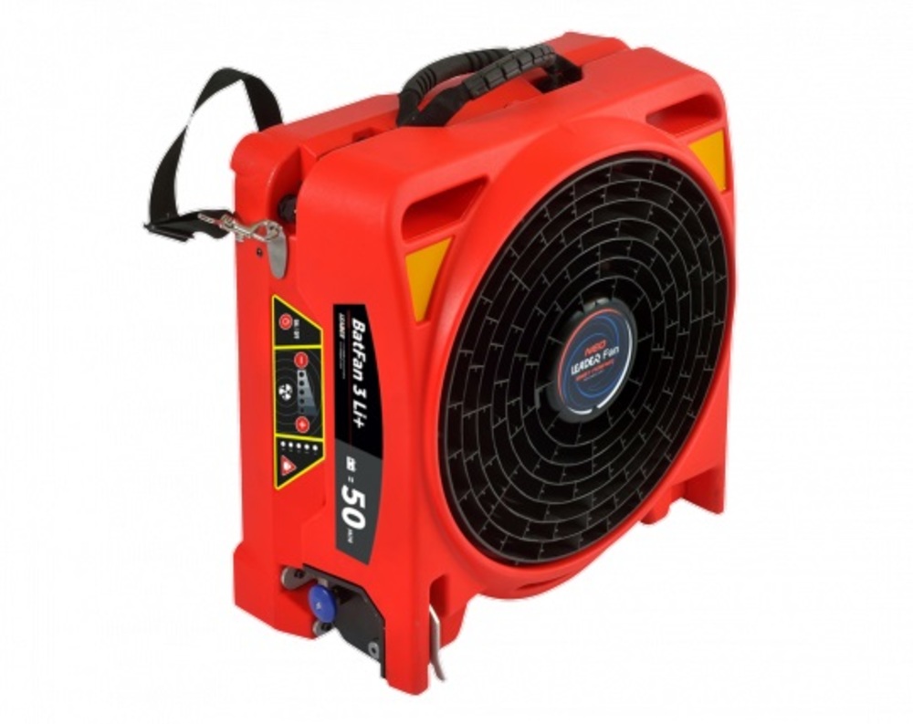 Ventilatore portatile a batteria BATFAN 3 LI+ NEO Easy Pow'Air di LEADER®