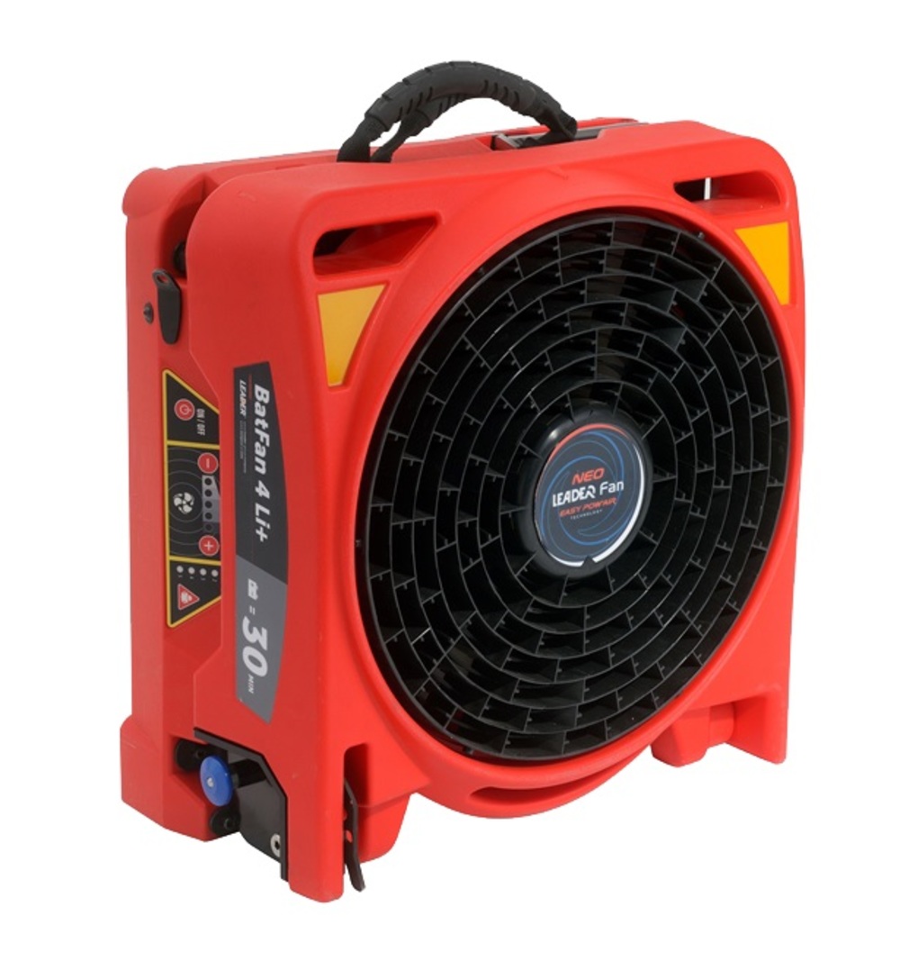 Ventilatore portatile a batteria BATFAN 4 LI+ NEO Easy Pow'Air di LEADER®