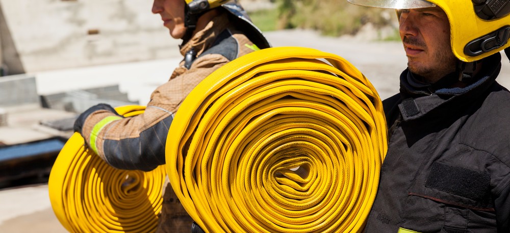 Tubo antincendio BLINDEX® gommato internamente ed esternamente