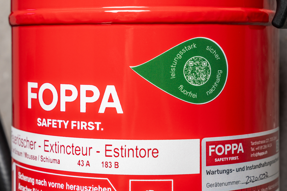 Estintore manuale a schiuma FOPPA LS6CF