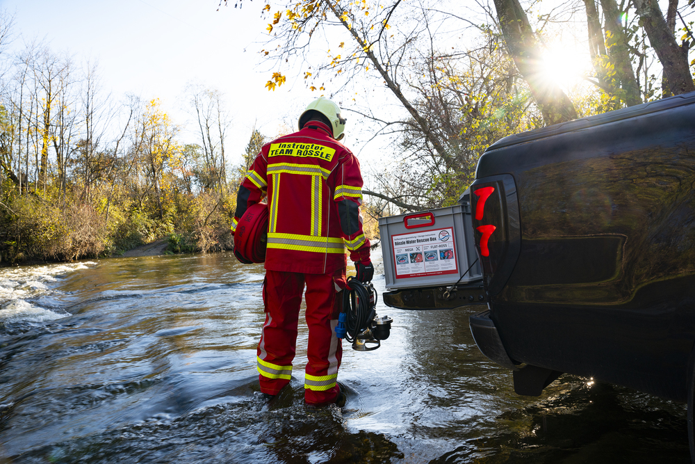 Box di salvataggio in acqua di Rössle - MEGA