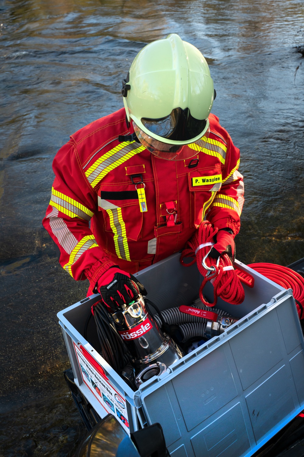Box di salvataggio in acqua di Rössle - MEGA
