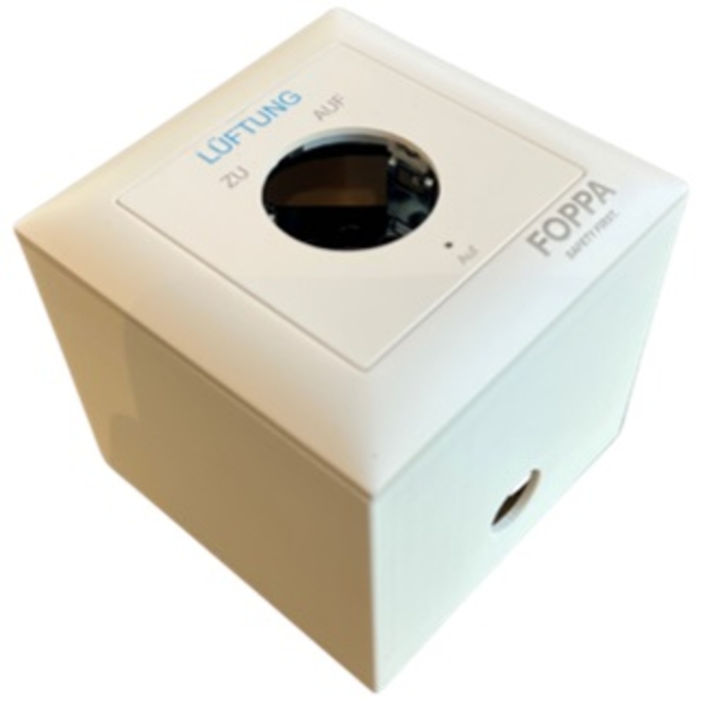 Interruttore a chiave di ventilazione EDIZIO con 1 LED