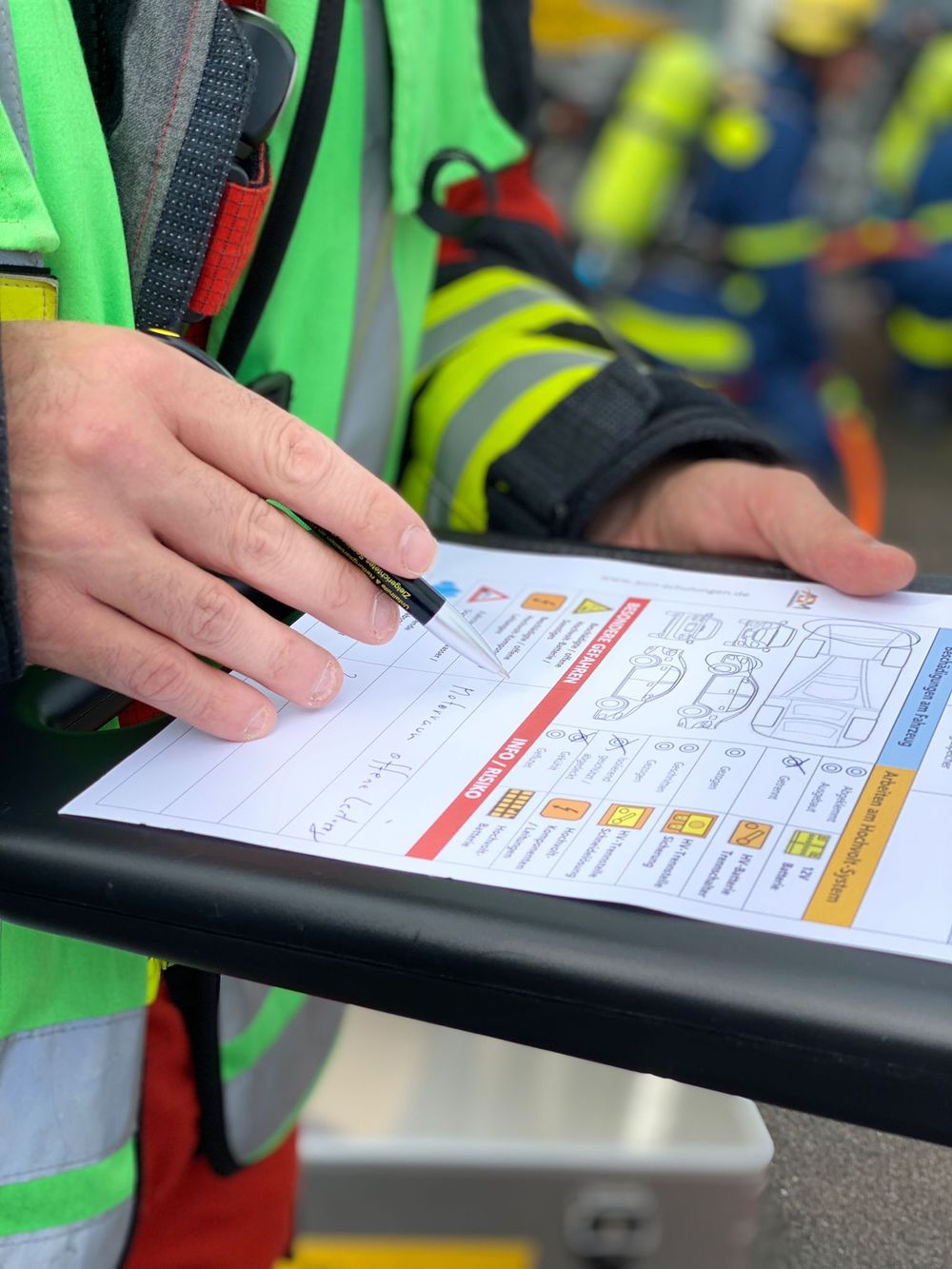 Etichettatura del luogo di utilizzo - alta tensione