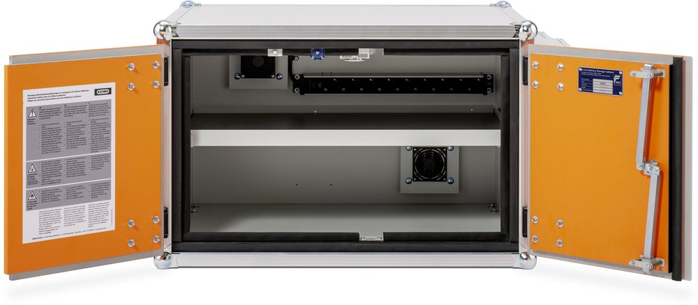 Armadio per batterie con funzione di ricarica CEMO lockEX 2.0 - 8/5