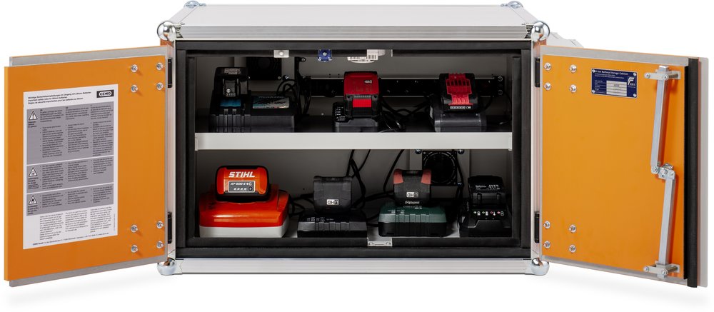 Armadio per batterie con funzione di ricarica CEMO lockEX 2.0 - 8/5