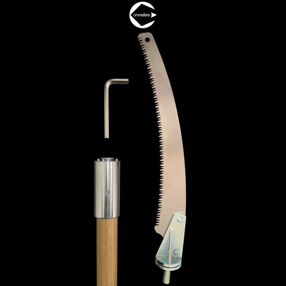 Sega per rami da incendio boschivo Sega con manico in legno di OMNISFERA Sega per rami da incendio boschivo Sega con manico in legno di OMNISFERA